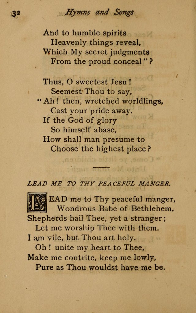 Hymns and Songs for Catholic Children page 32