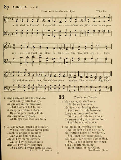 High School Hymnal: a collection of Psalms and Hymns for the use of High Schools and Seminaries page 49