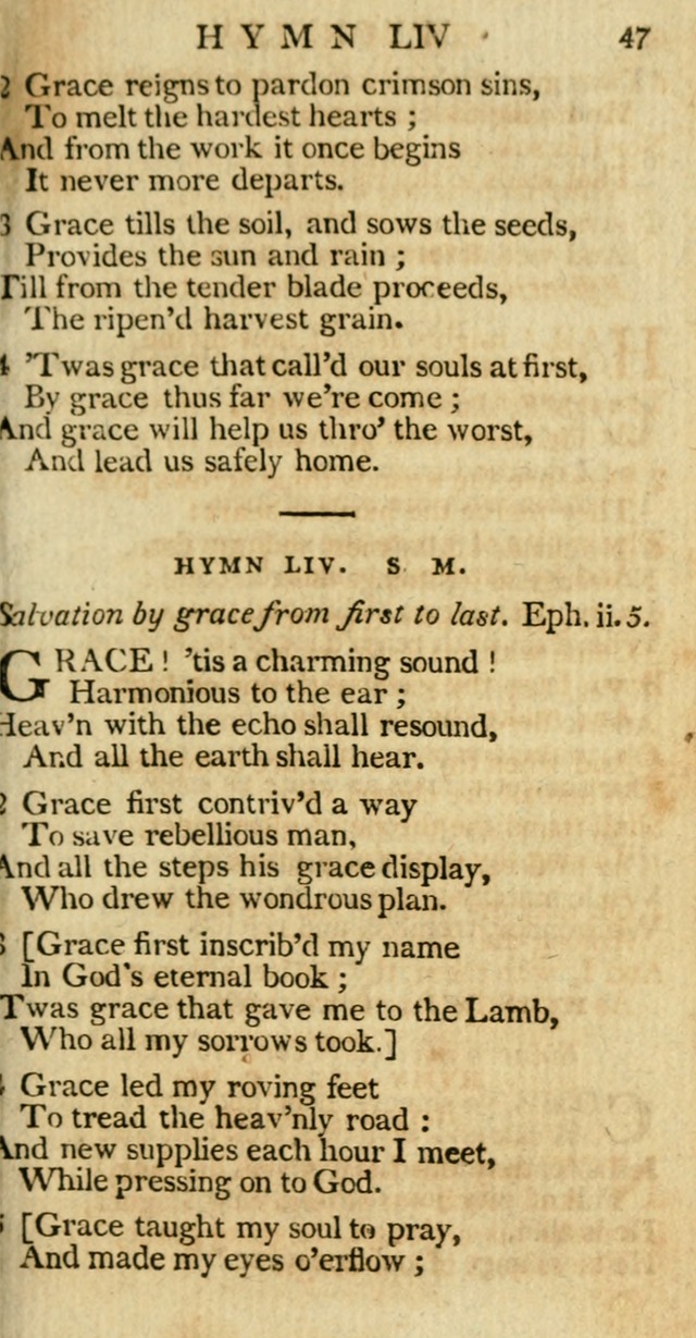 The Hartford Selection of Hymns from the most approved authors to which are added, a number never before published. page 54