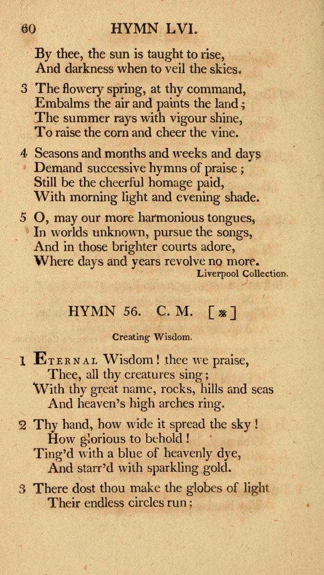 Hymns, Selected from the Most Approved Authors, for the use of Trinity Church, Boston page 61
