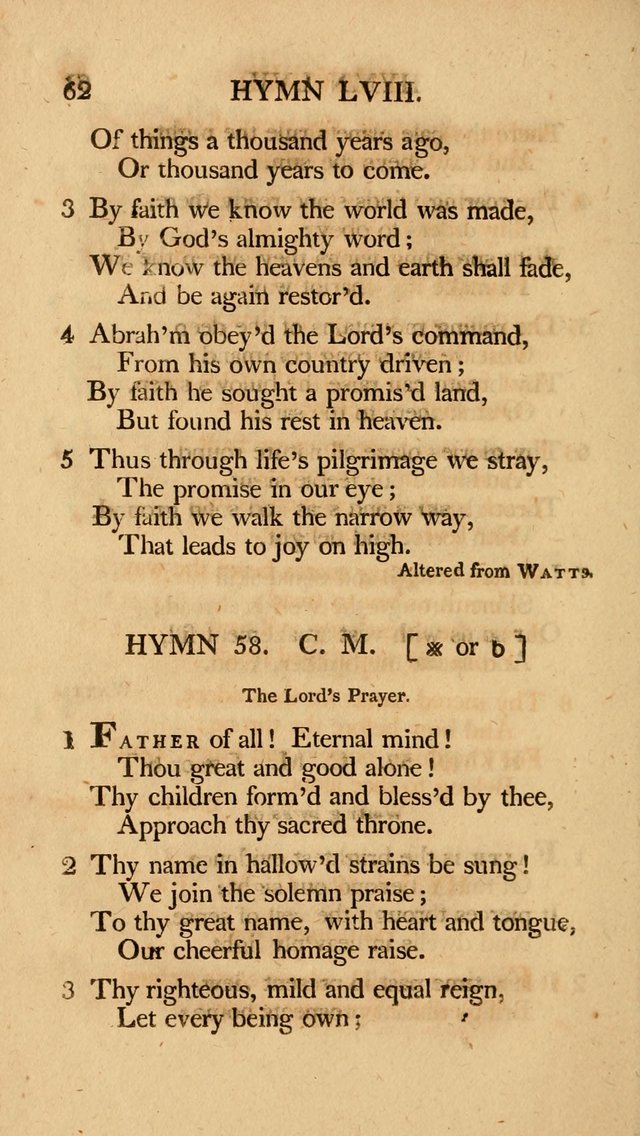 Hymns, Selected from the Most Approved Authors, for the use of Trinity Church, Boston page 63