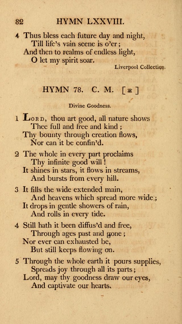 Hymns, Selected from the Most Approved Authors, for the use of Trinity Church, Boston page 83