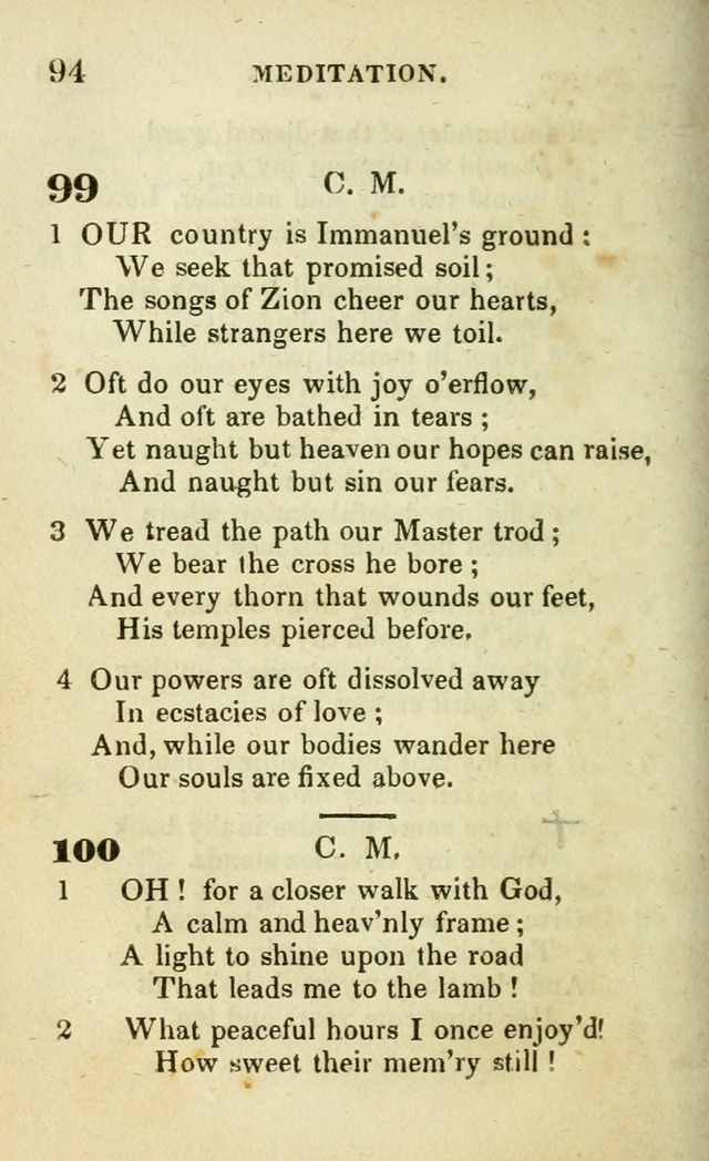 Hymns for Social Meetings page 100