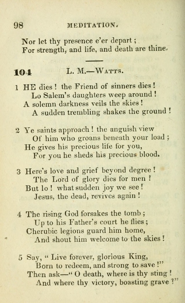Hymns for Social Meetings page 106