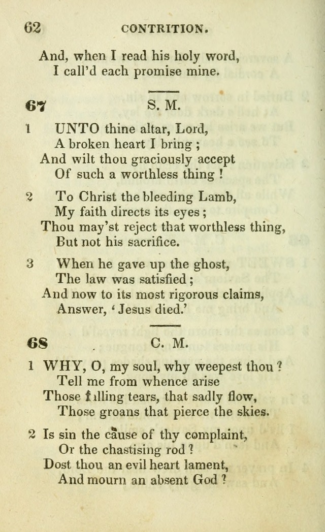 Hymns for Social Meetings page 62