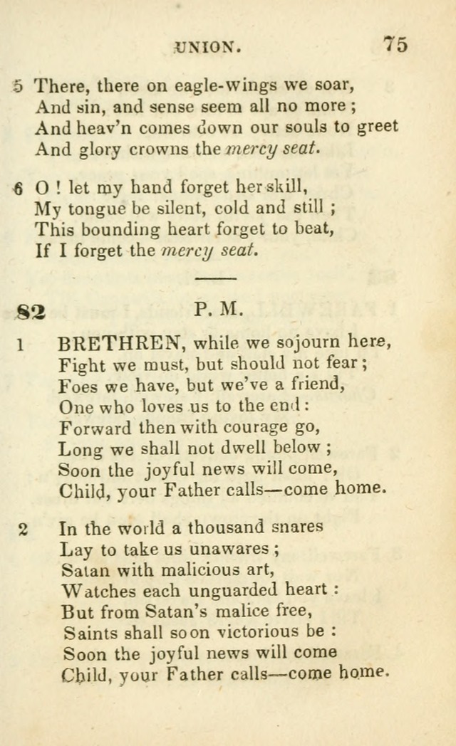 Hymns for Social Meetings page 75