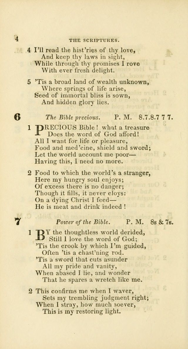 Hymns: selected and original, for public and private worship (60th ed., 1st rev. ed.) page 4