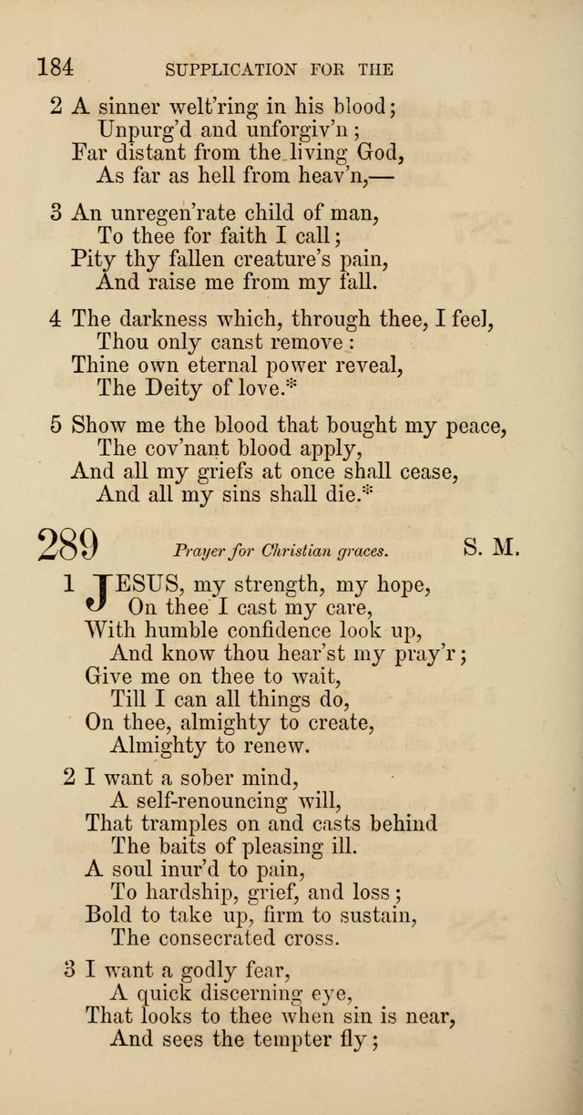 Hymns: selected and original, for public and  private worship (4th ed. 3rd rev. ed.) page 196