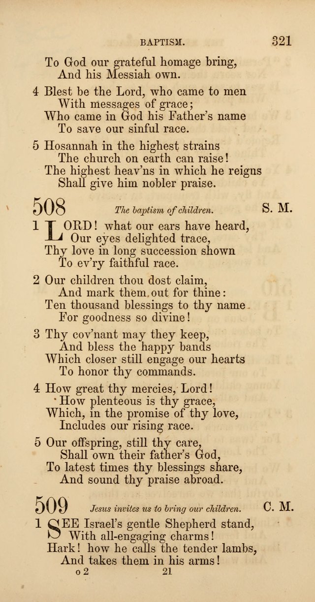 Hymns: selected and original, for public and  private worship (4th ed. 3rd rev. ed.) page 341