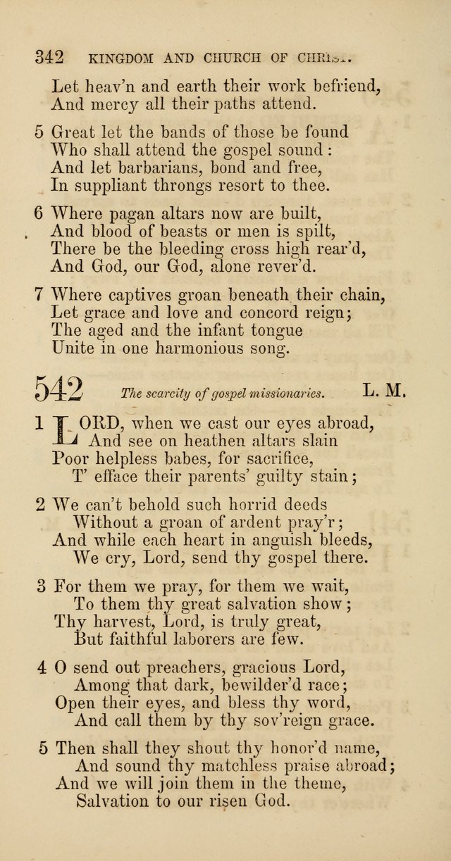 Hymns: selected and original, for public and  private worship (4th ed. 3rd rev. ed.) page 362
