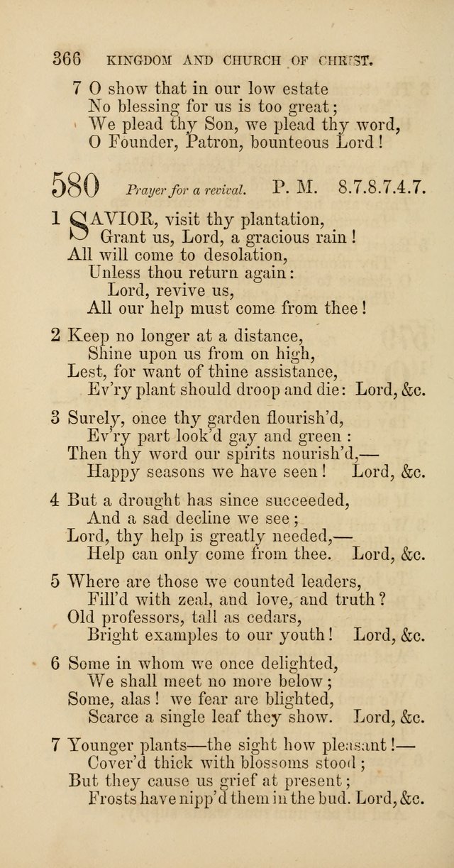 Hymns: selected and original, for public and  private worship (4th ed. 3rd rev. ed.) page 388