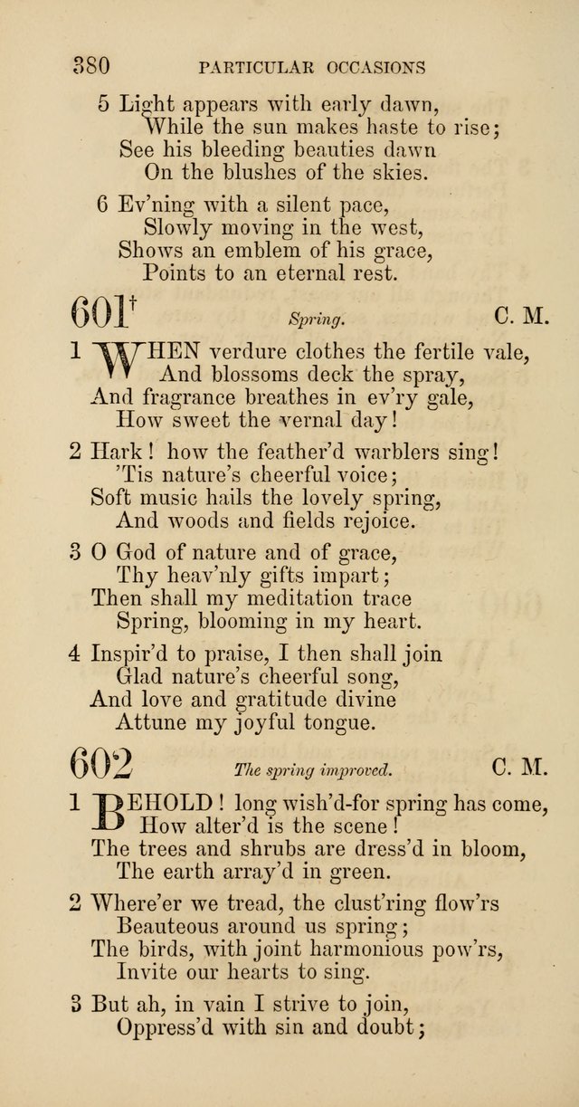 Hymns: selected and original, for public and  private worship (4th ed. 3rd rev. ed.) page 402
