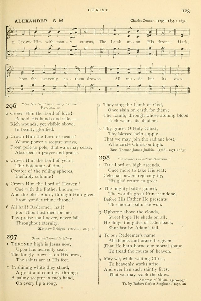 Hymns and Songs of Praise for Public and Social Worship page 125