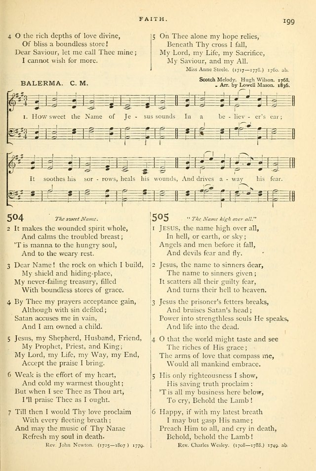 Hymns and Songs of Praise for Public and Social Worship page 201