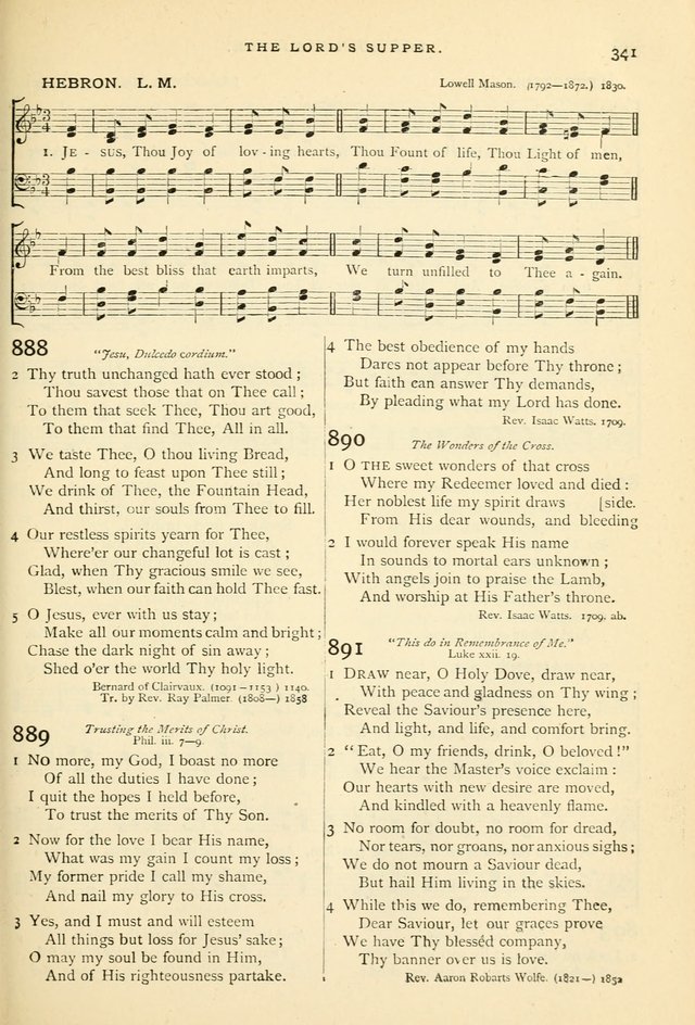 Hymns and Songs of Praise for Public and Social Worship page 347
