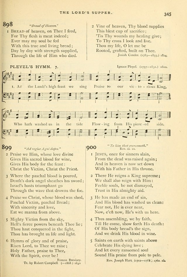Hymns and Songs of Praise for Public and Social Worship page 351