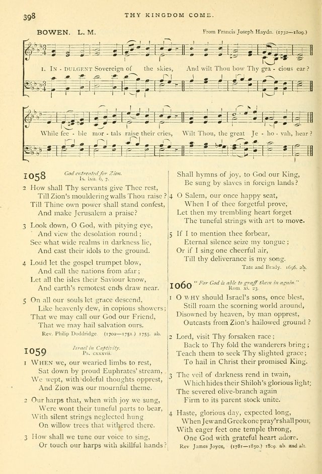 Hymns and Songs of Praise for Public and Social Worship page 406
