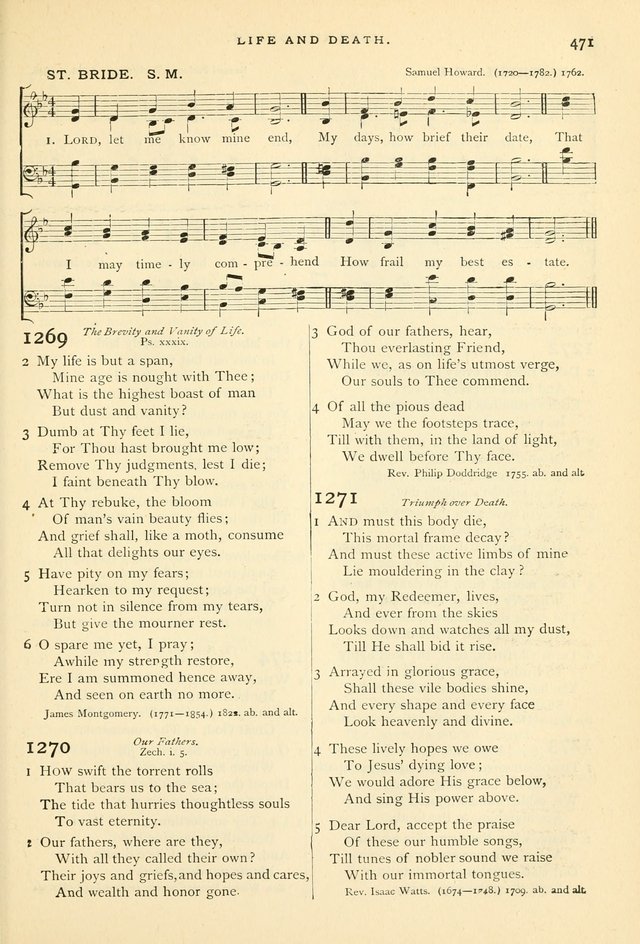 Hymns and Songs of Praise for Public and Social Worship page 479