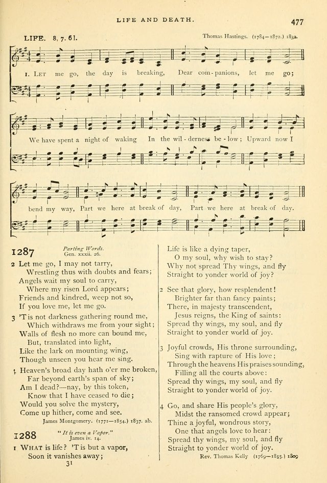 Hymns and Songs of Praise for Public and Social Worship page 485