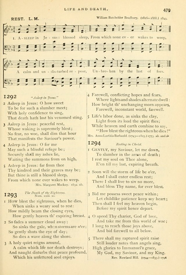 Hymns and Songs of Praise for Public and Social Worship page 487