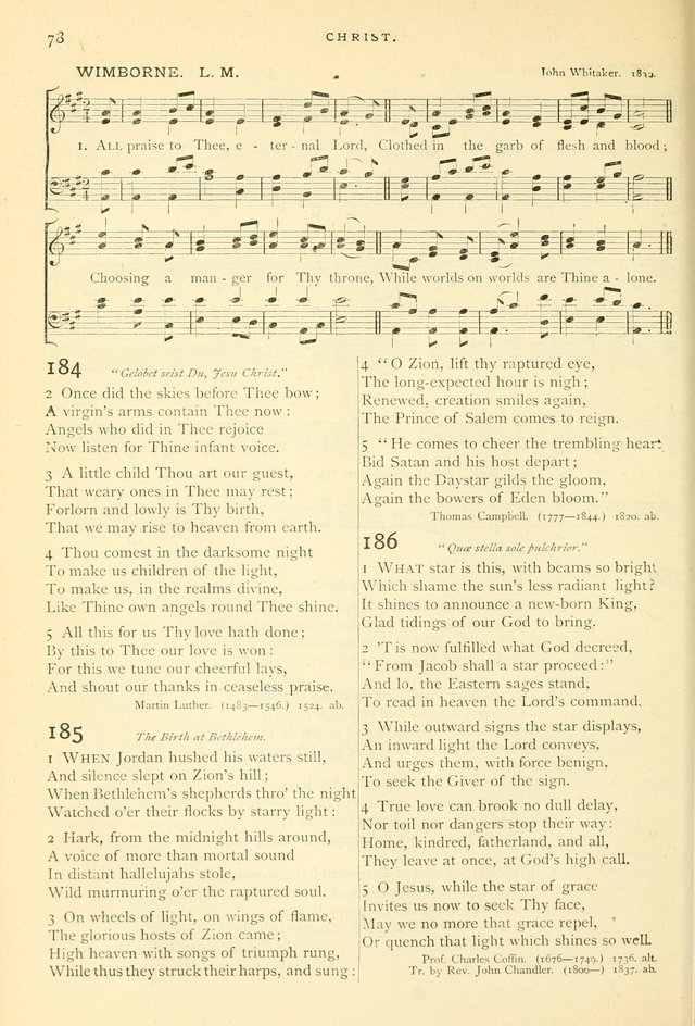 Hymns and Songs of Praise for Public and Social Worship page 78