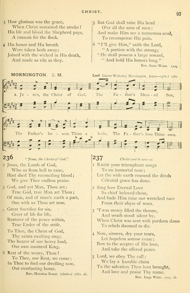 Hymns and Songs of Praise for Public and Social Worship page 99