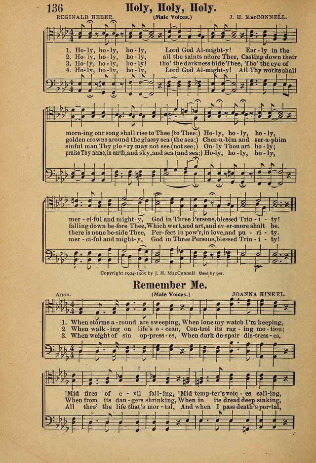 Hymns and Spiritual Songs page 136