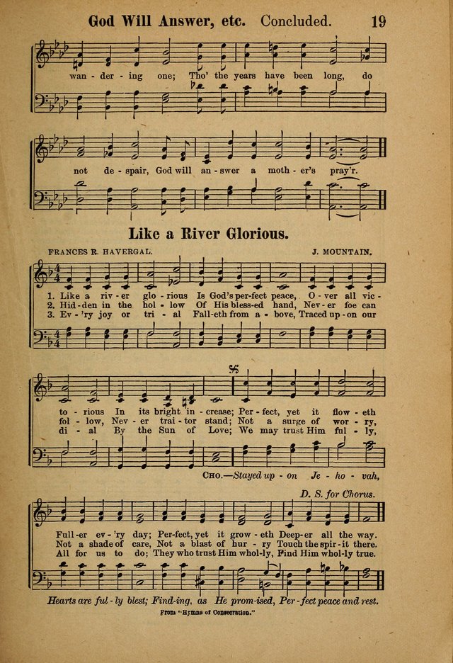 Hymns and Spiritual Songs page 19