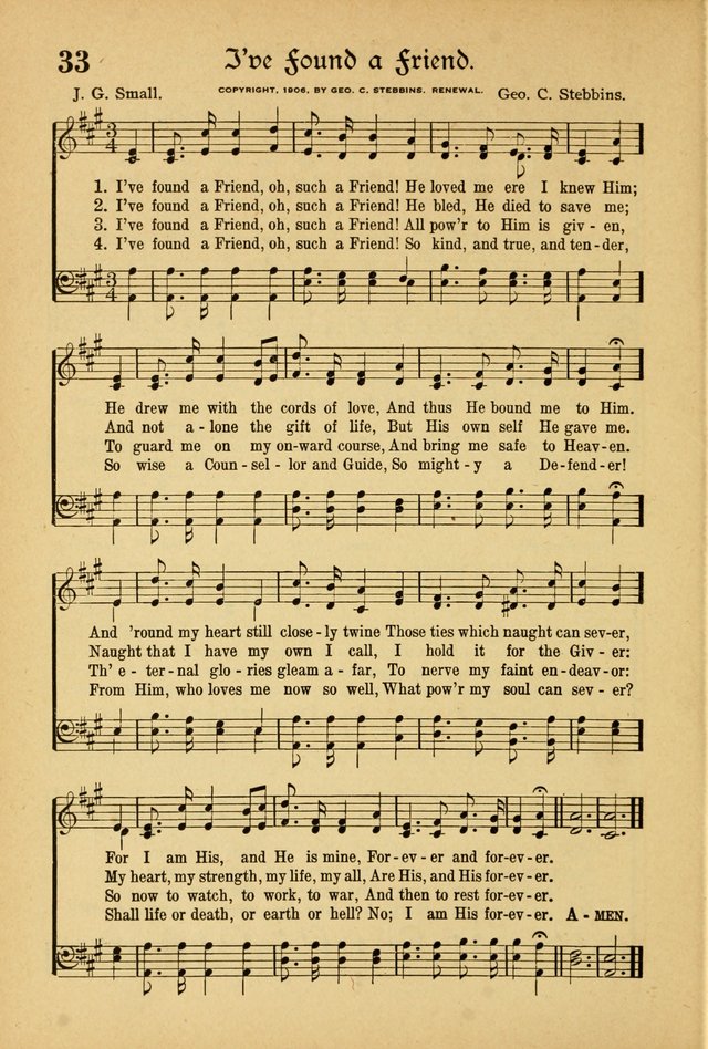 Hymns and Sacred Songs page 27
