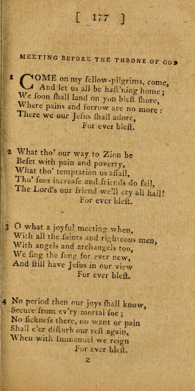 Hymns and Spiritual Songs for the use of Christians page 184