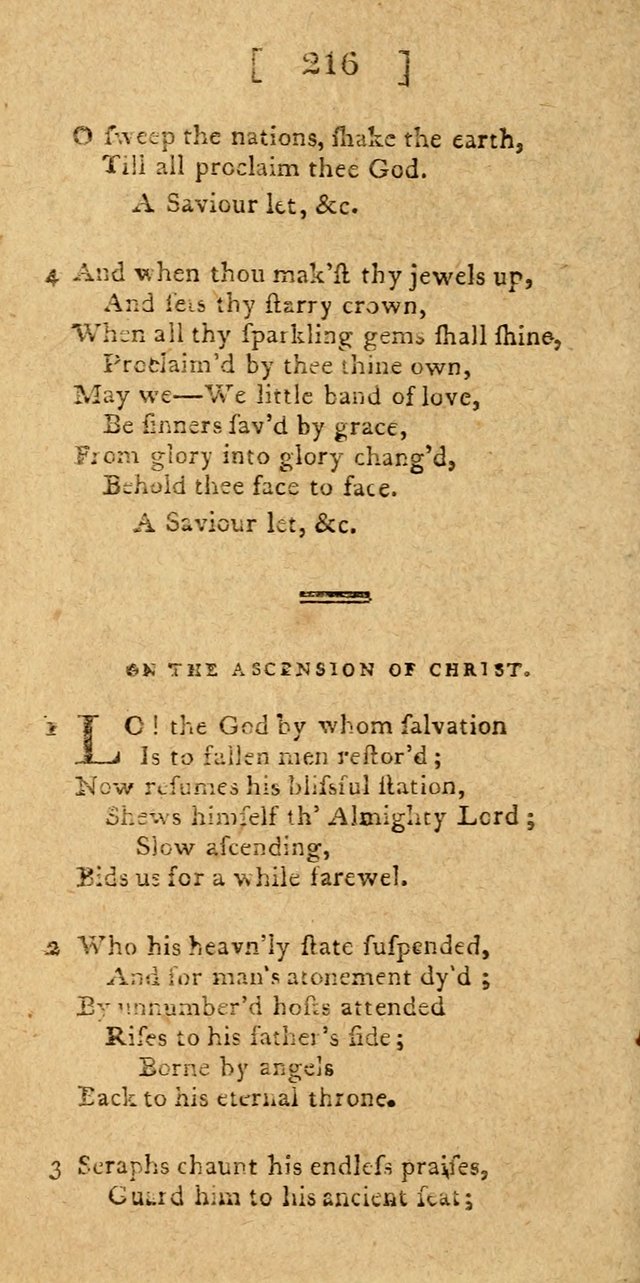 Hymns and Spiritual Songs for the use of Christians page 223