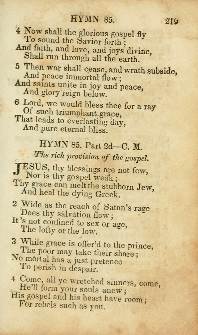 Hymns and Spiritual Songs, Original and Selected, for the Use of Christians. (8th ed.) page 224