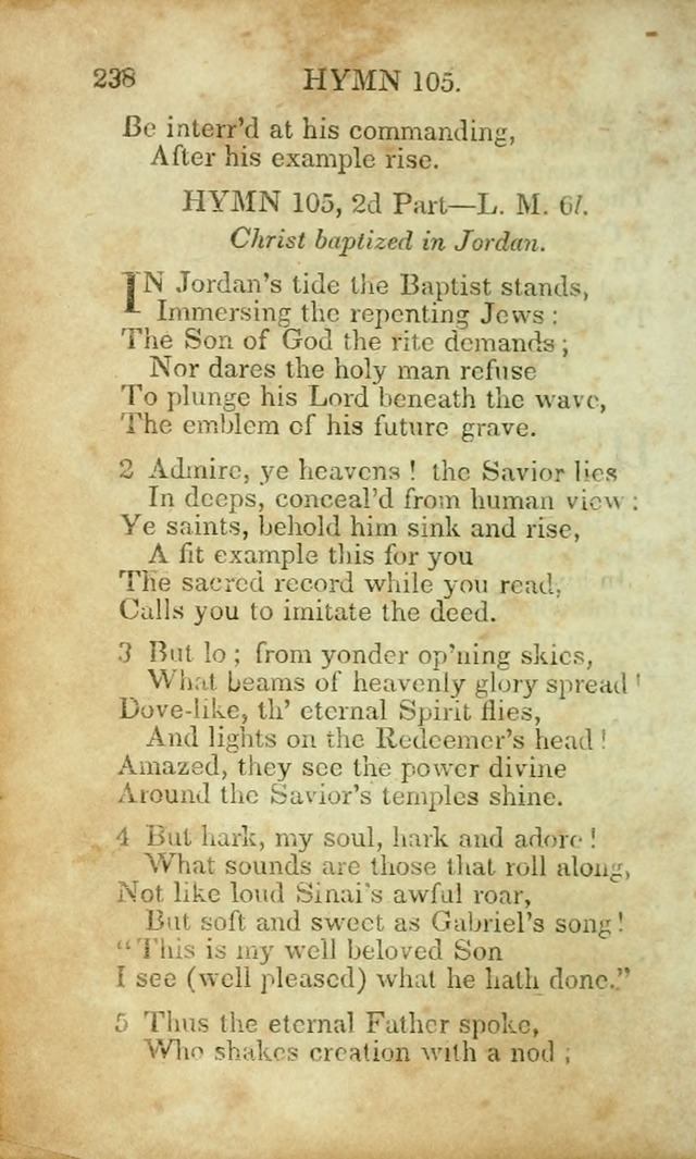 Hymns and Spiritual Songs, Original and Selected, for the Use of Christians. (8th ed.) page 243