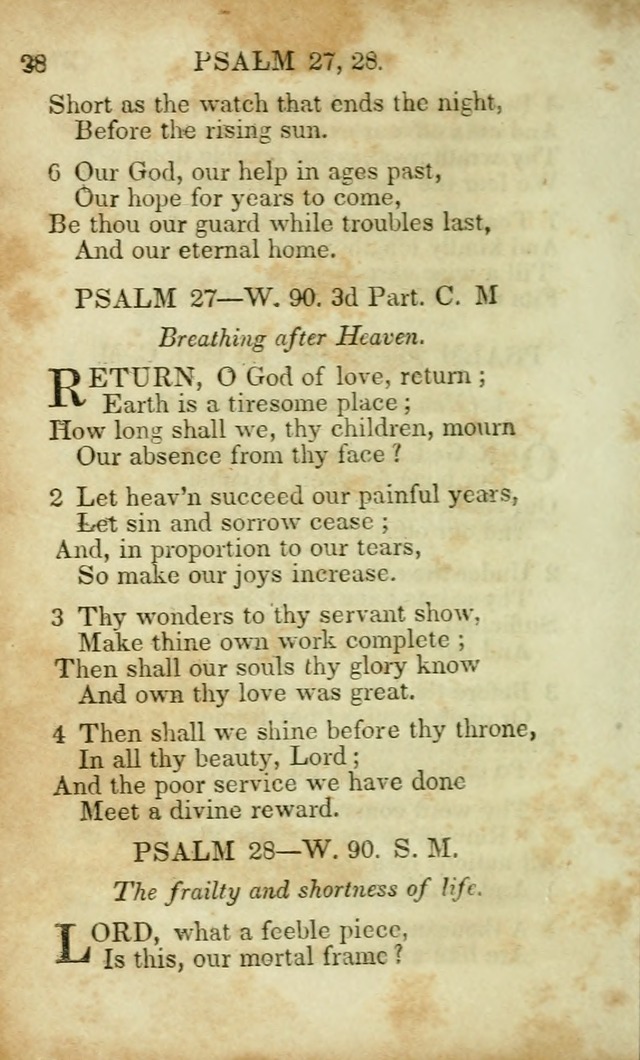 Hymns and Spiritual Songs, Original and Selected, for the Use of Christians. (8th ed.) page 25