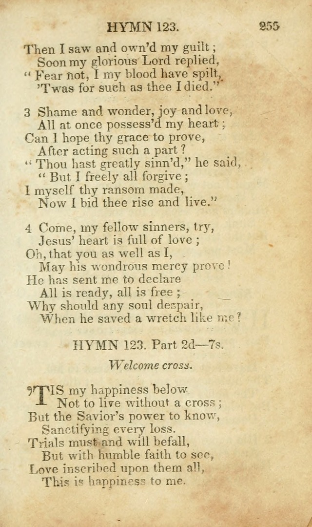 Hymns and Spiritual Songs, Original and Selected, for the Use of Christians. (8th ed.) page 260
