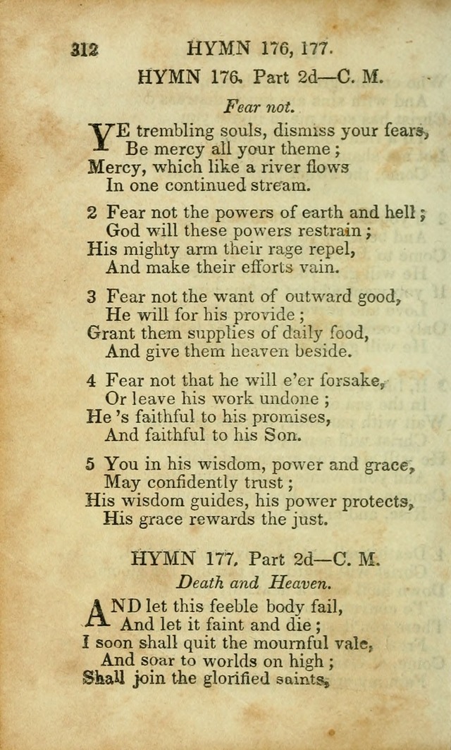 Hymns and Spiritual Songs, Original and Selected, for the Use of Christians. (8th ed.) page 319