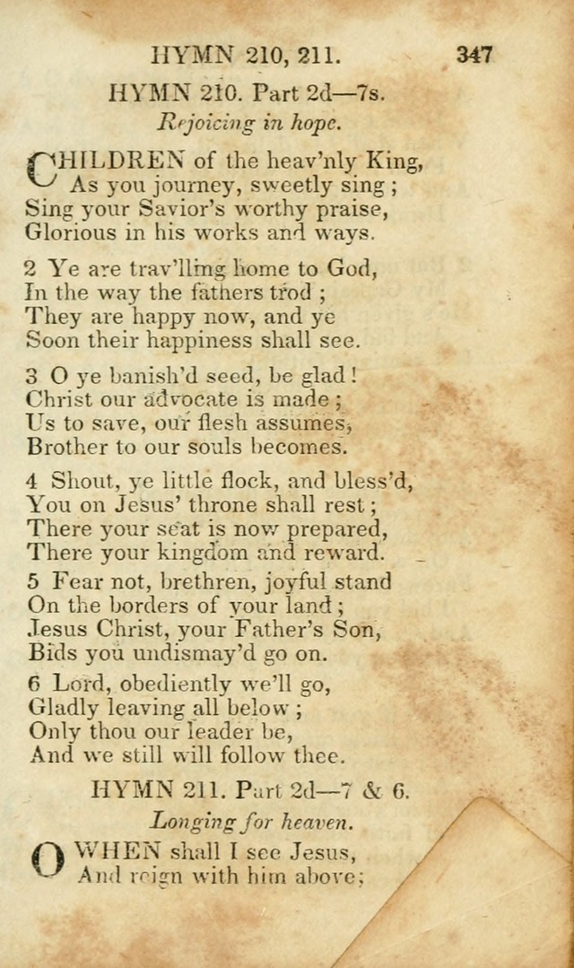 Hymns and Spiritual Songs, Original and Selected, for the Use of Christians. (8th ed.) page 354