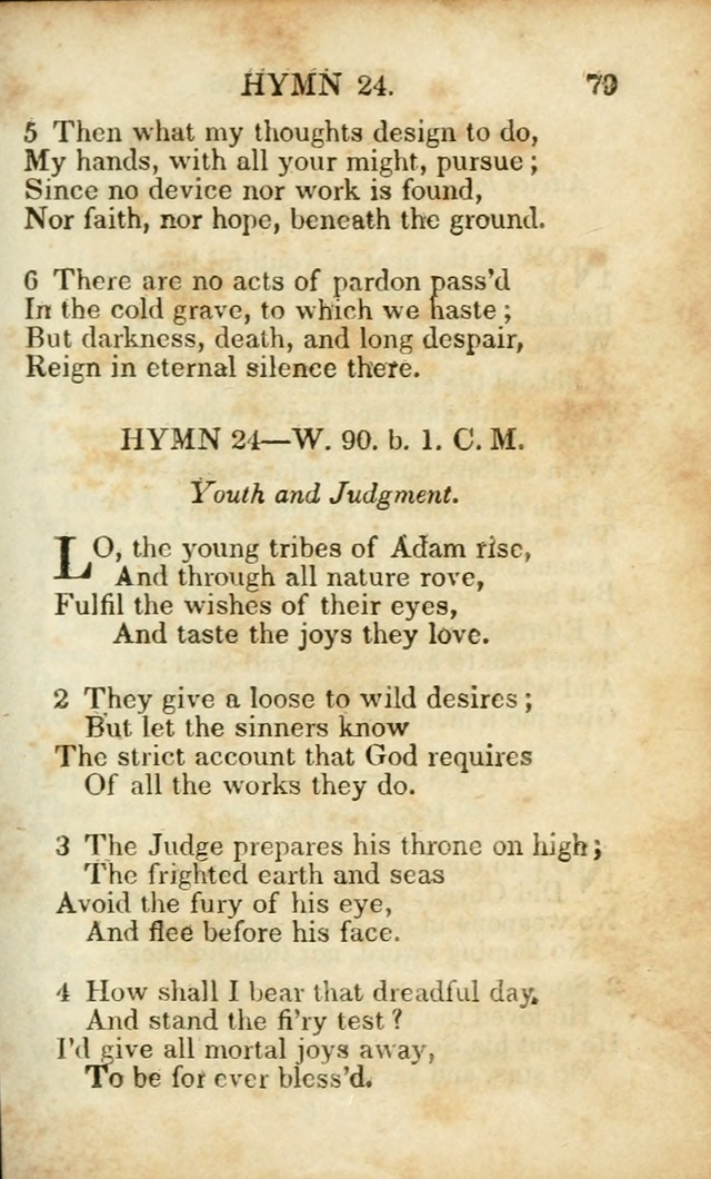 Hymns and Spiritual Songs, Original and Selected, for the Use of Christians. (8th ed.) page 80