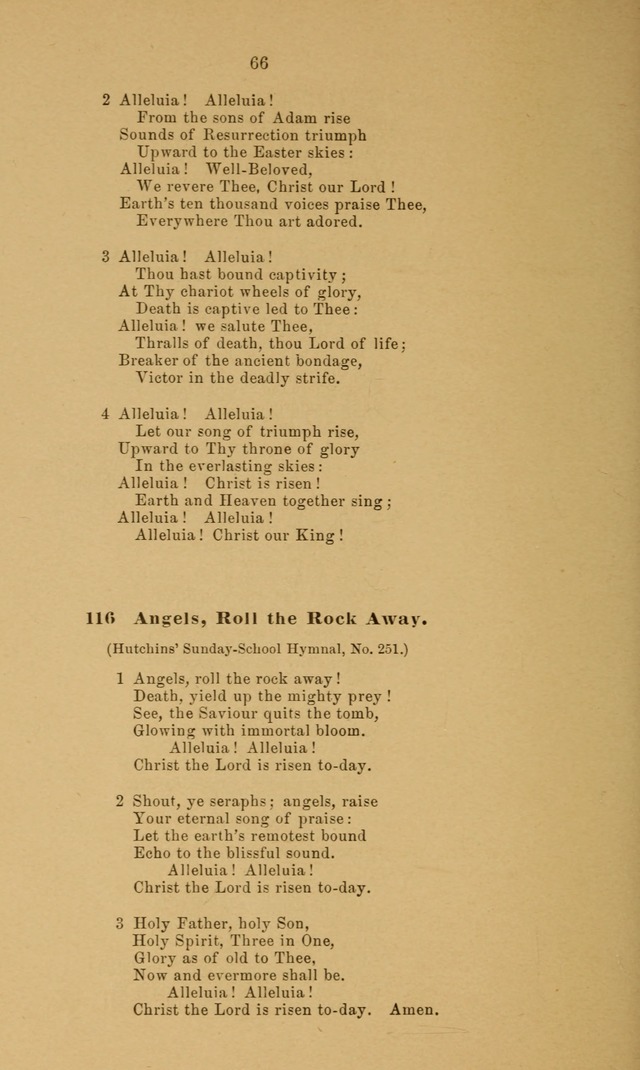 Hymns and services of the Sunday-school of the West Spruce Street Presbyterian Church, Philadelphia page 81