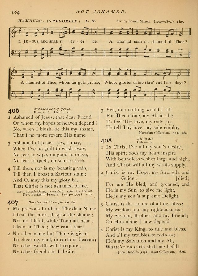Hymns and Songs for Social and Sabbath Worship page 189