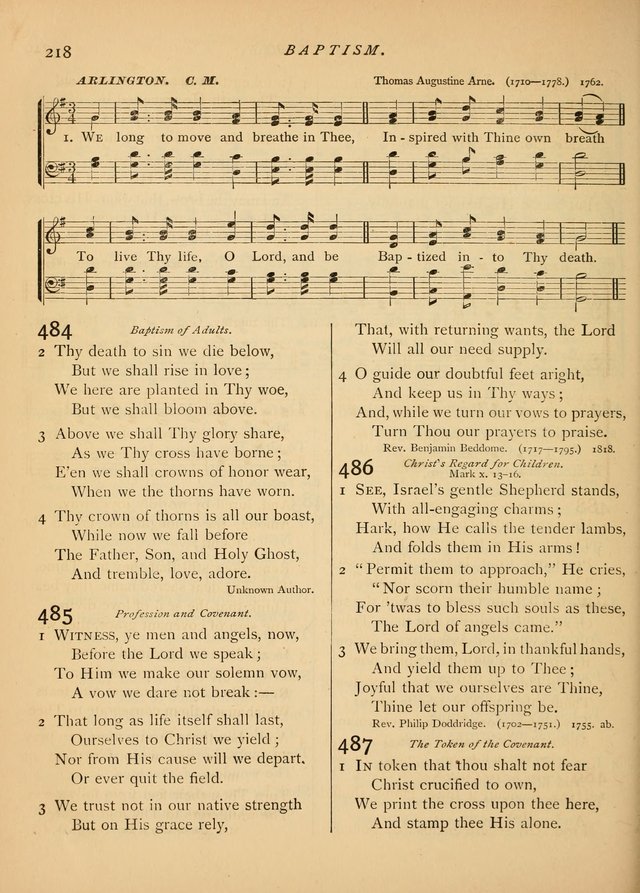 Hymns and Songs for Social and Sabbath Worship page 225