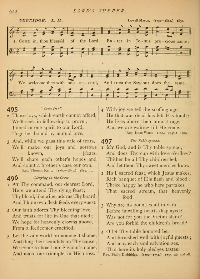 Hymns and Songs for Social and Sabbath Worship page 229