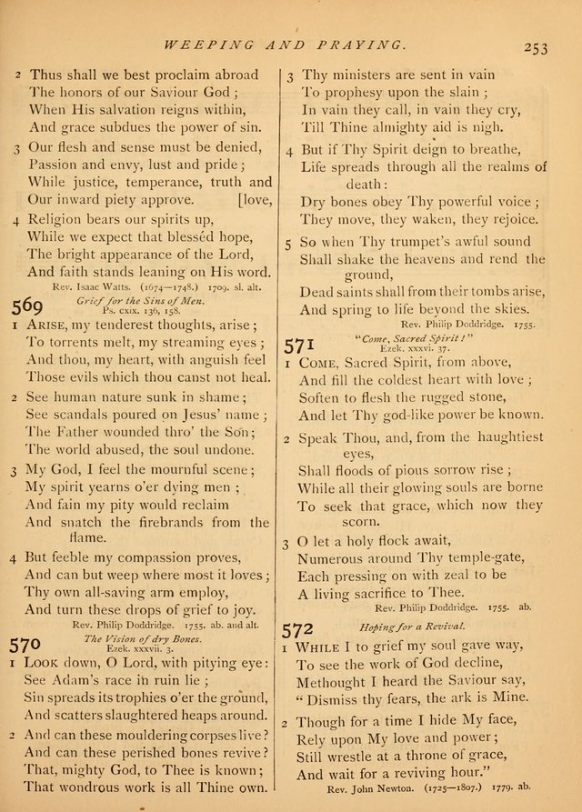 Hymns and Songs for Social and Sabbath Worship page 260