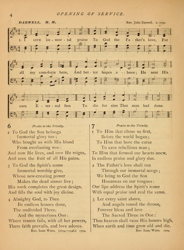 Hymns and Songs for Social and Sabbath Worship page 5