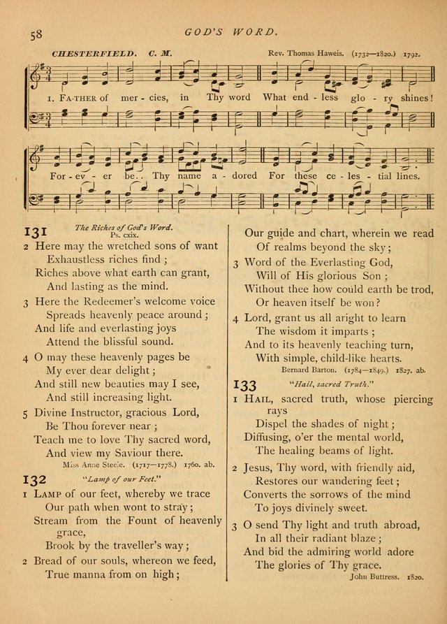 Hymns and Songs for Social and Sabbath Worship page 61