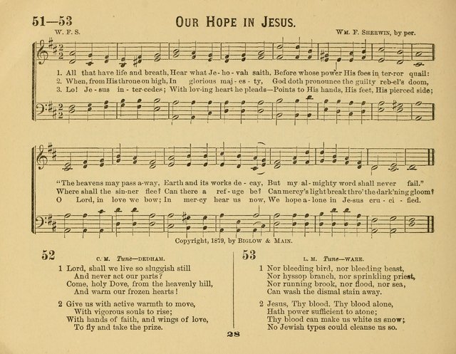 Hymn Service for the Sunday School page 28