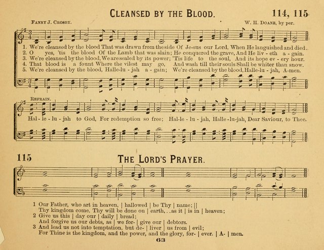 Hymn Service for the Sunday School page 63