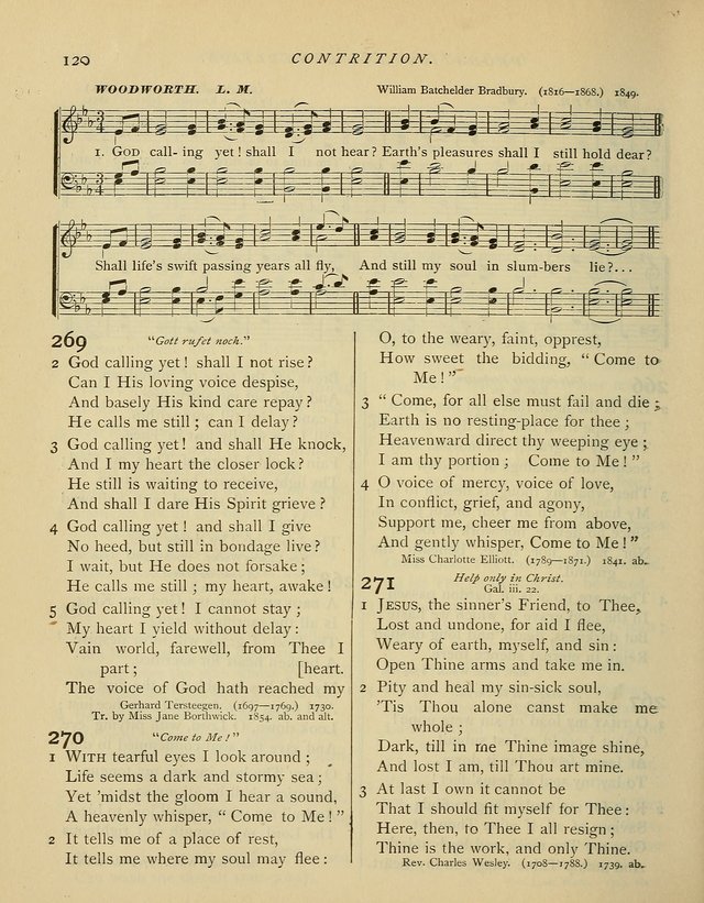 Hymns and Songs for Social and Sabbath Worship. (Rev. ed.) page 120