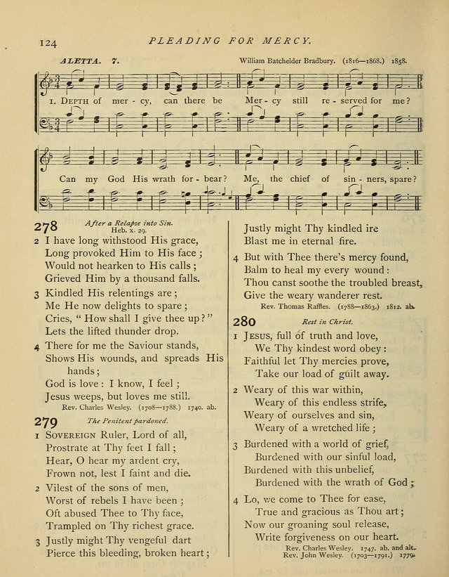 Hymns and Songs for Social and Sabbath Worship. (Rev. ed.) page 124