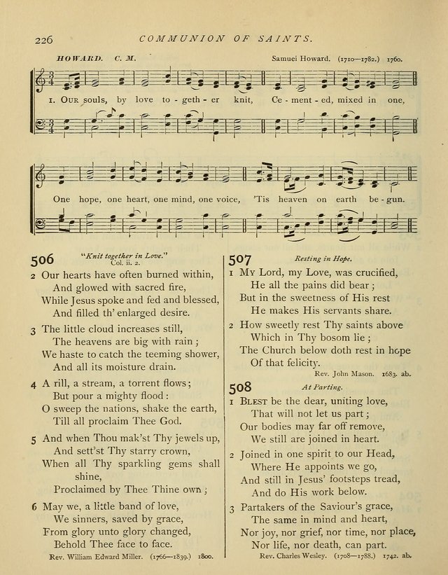 Hymns and Songs for Social and Sabbath Worship. (Rev. ed.) page 226
